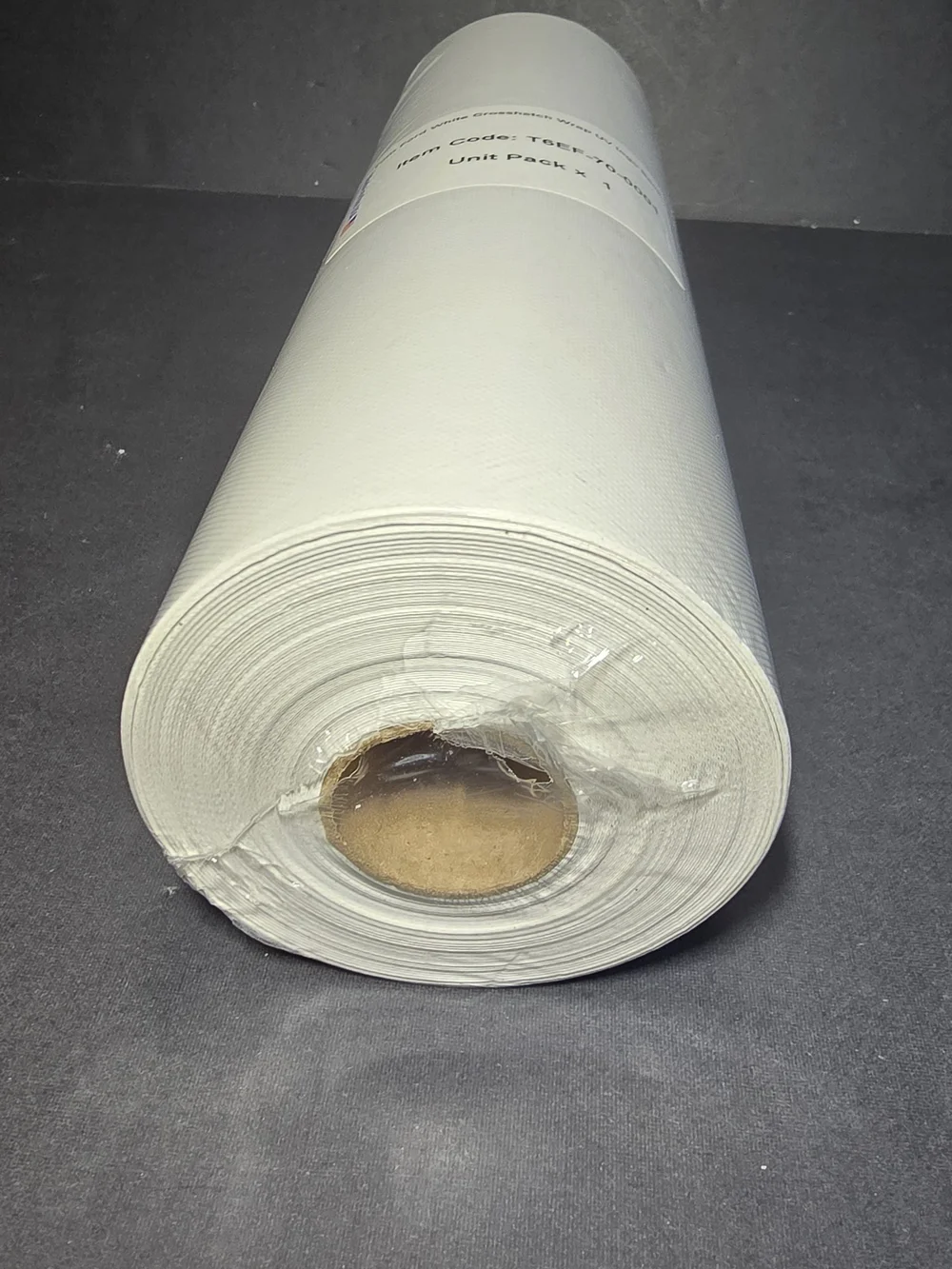 Tom Ford White Crosshatch Wrap UV Logo Wrapping Paper Length 12